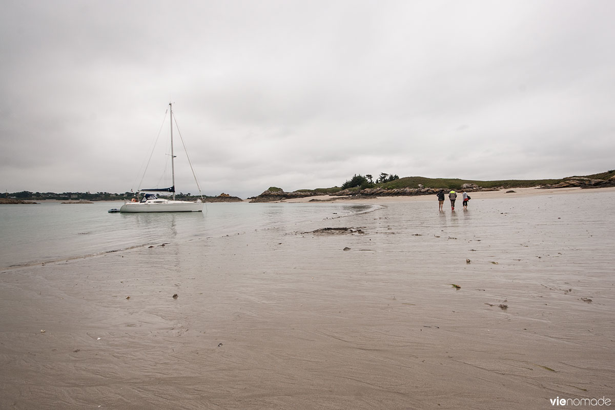 Plage de l'île d'Ebihens