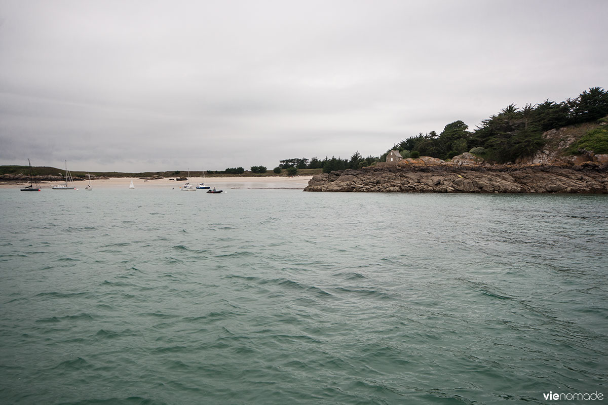 Mouillage aux Ebihens