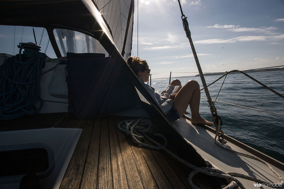 Croisière en voilier en Bretagne avec Skippair