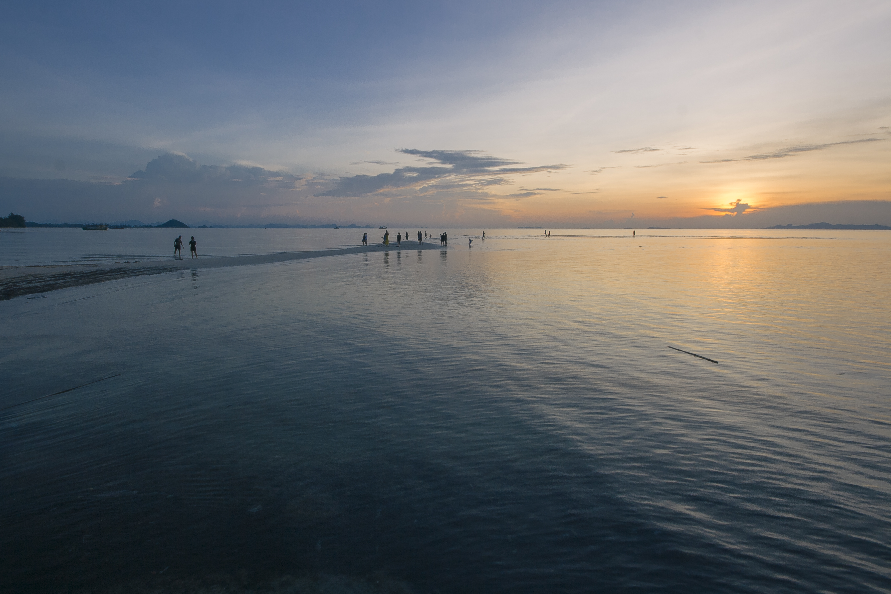 Coucher de soleil à Samui