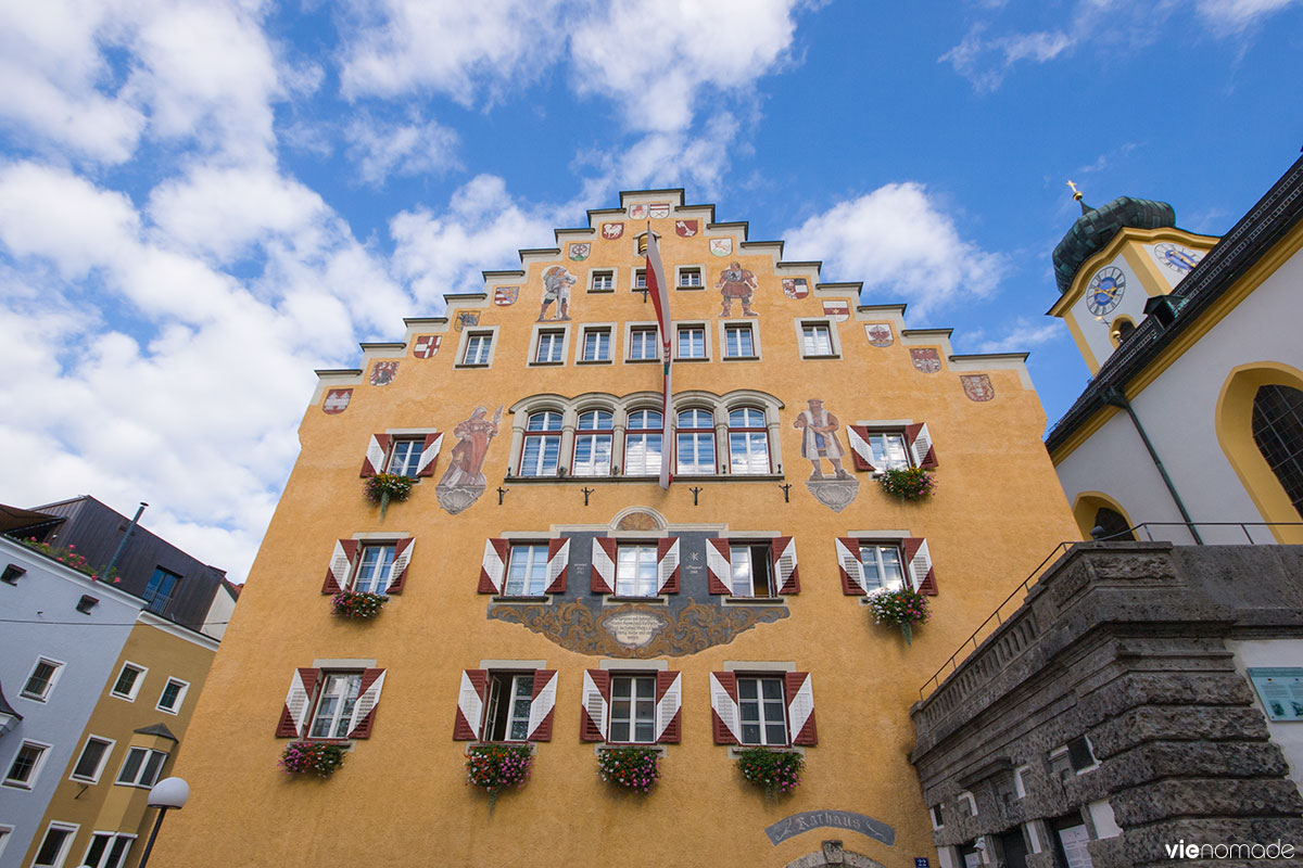 Voyage en Autriche: la ville de Kufstein dans le Tyrol