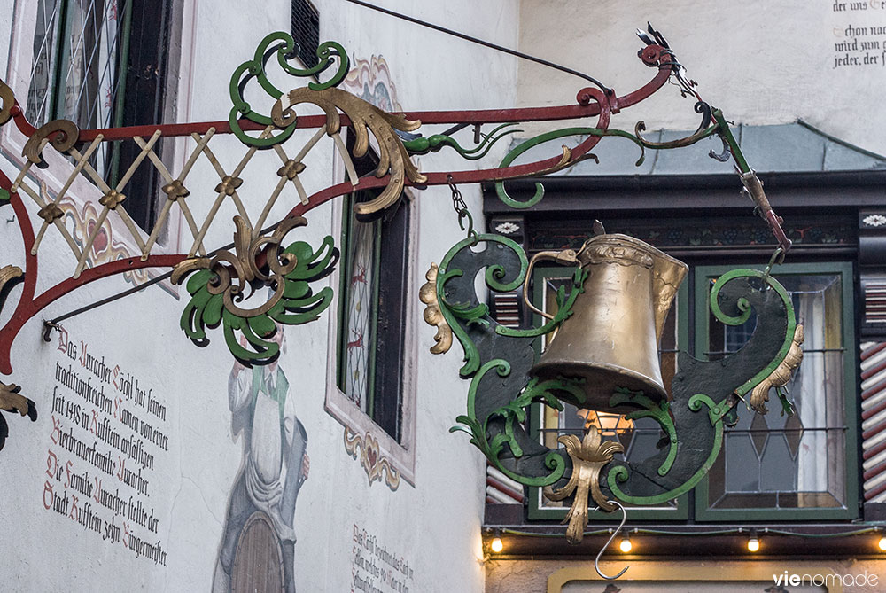 Voyage en Autriche: la ville de Kufstein dans le Tyrol