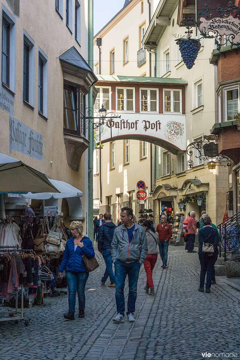 Voyage en Autriche: la ville de Kufstein dans le Tyrol