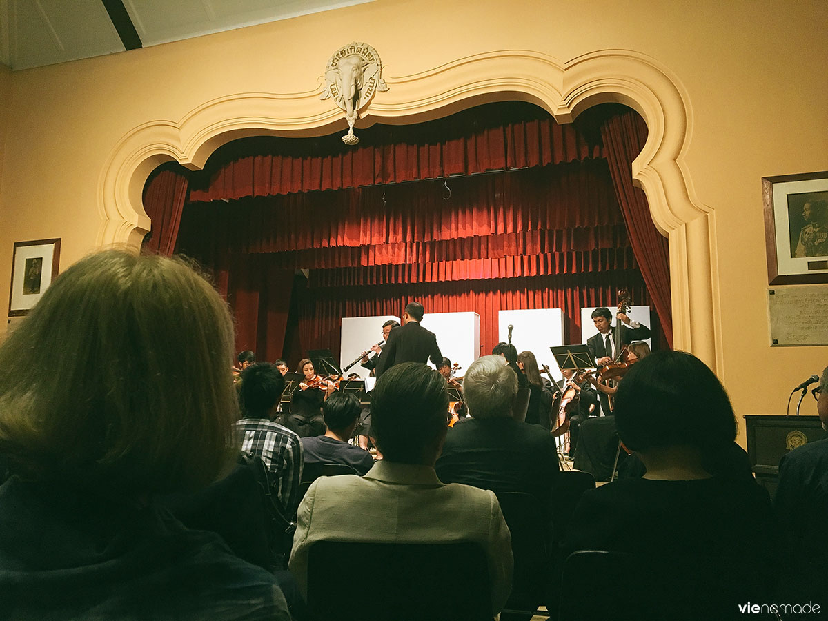 Concert de musique classique au Siam Society de Bangkok