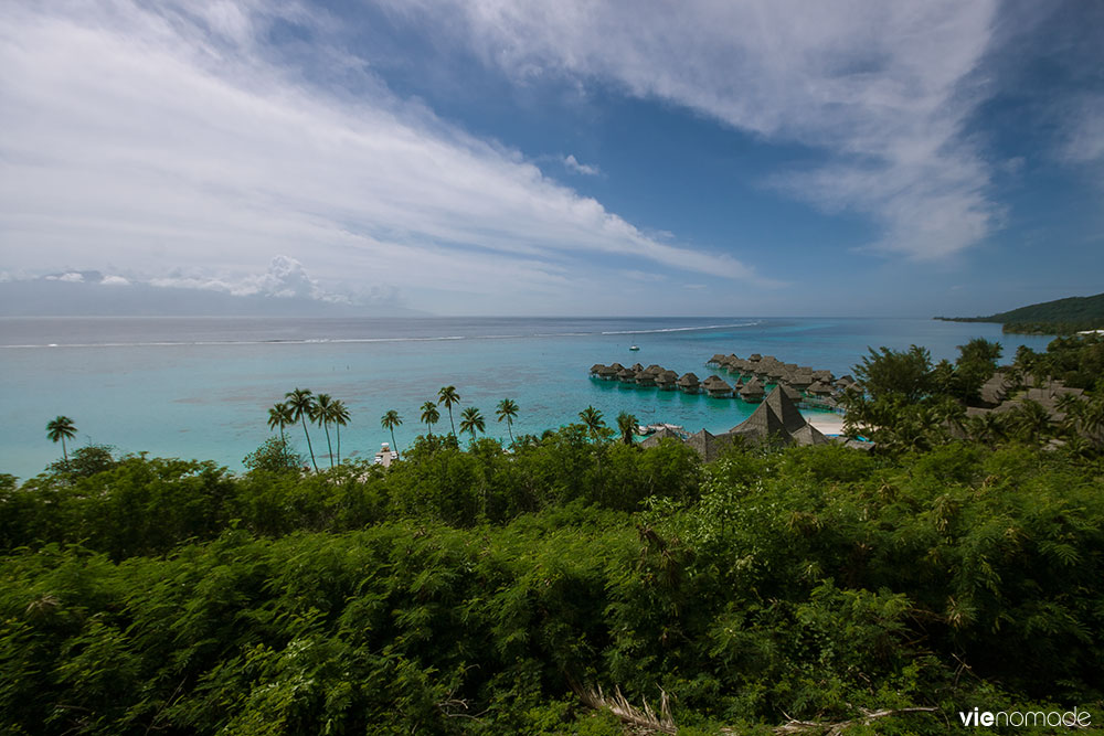 Le lagon de Moorea et le Sofitel