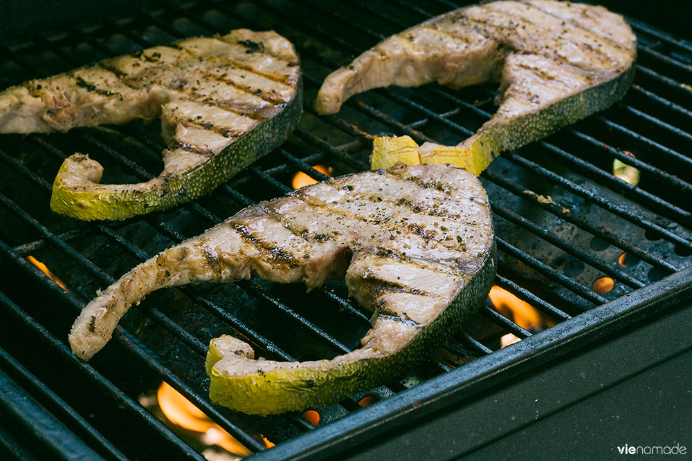 Manger du mahi-mahi à Tahiti