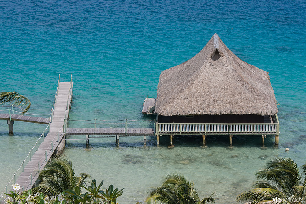 Les villas sur l'eau de Bora Bora