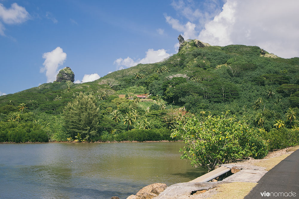 Le doigt (ou sexe) du dieu guerrier à Huahine