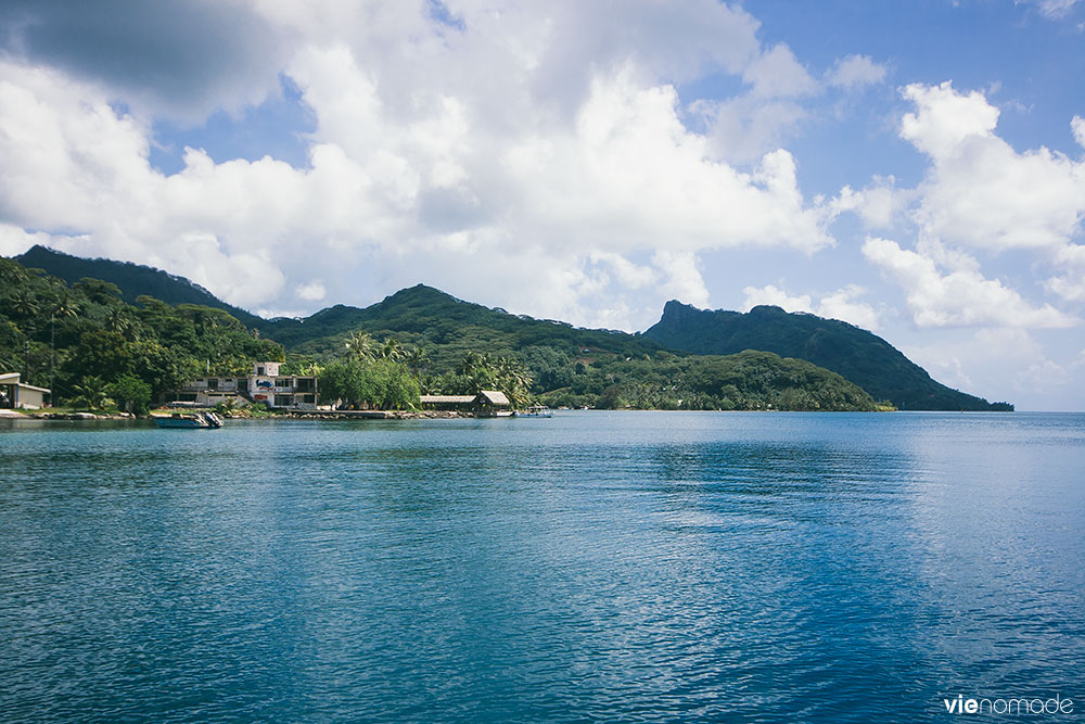 Profil de la femme enceinte de Huahine