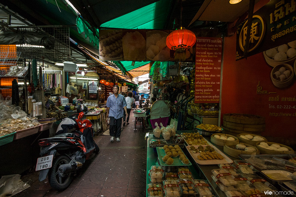 Talat Mai, marché à Chinatown, Bangkok