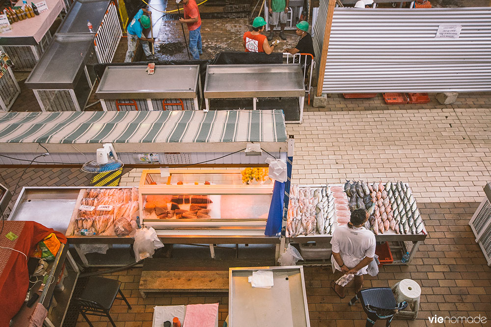 Poisson frais au marché de Papeete