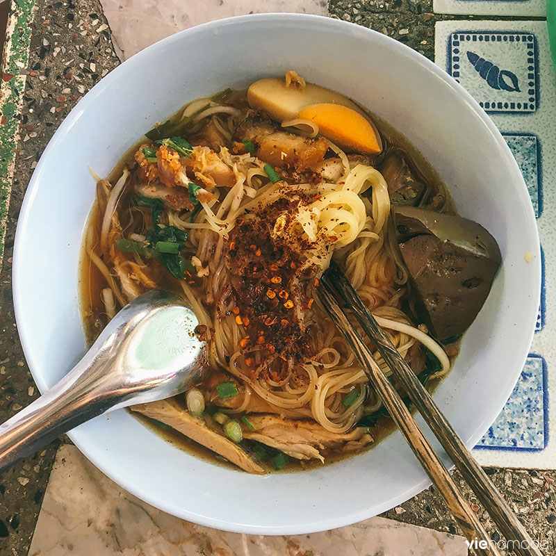 Soupe de nouilles thaïlandaise