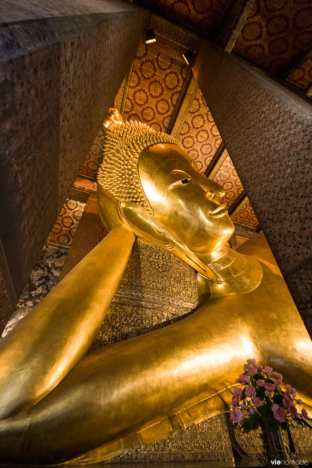 Wat Pho, temple du bouddha couché à Bangkok