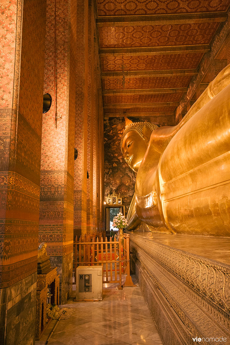 Wat Pho, temple du bouddha couché à Bangkok