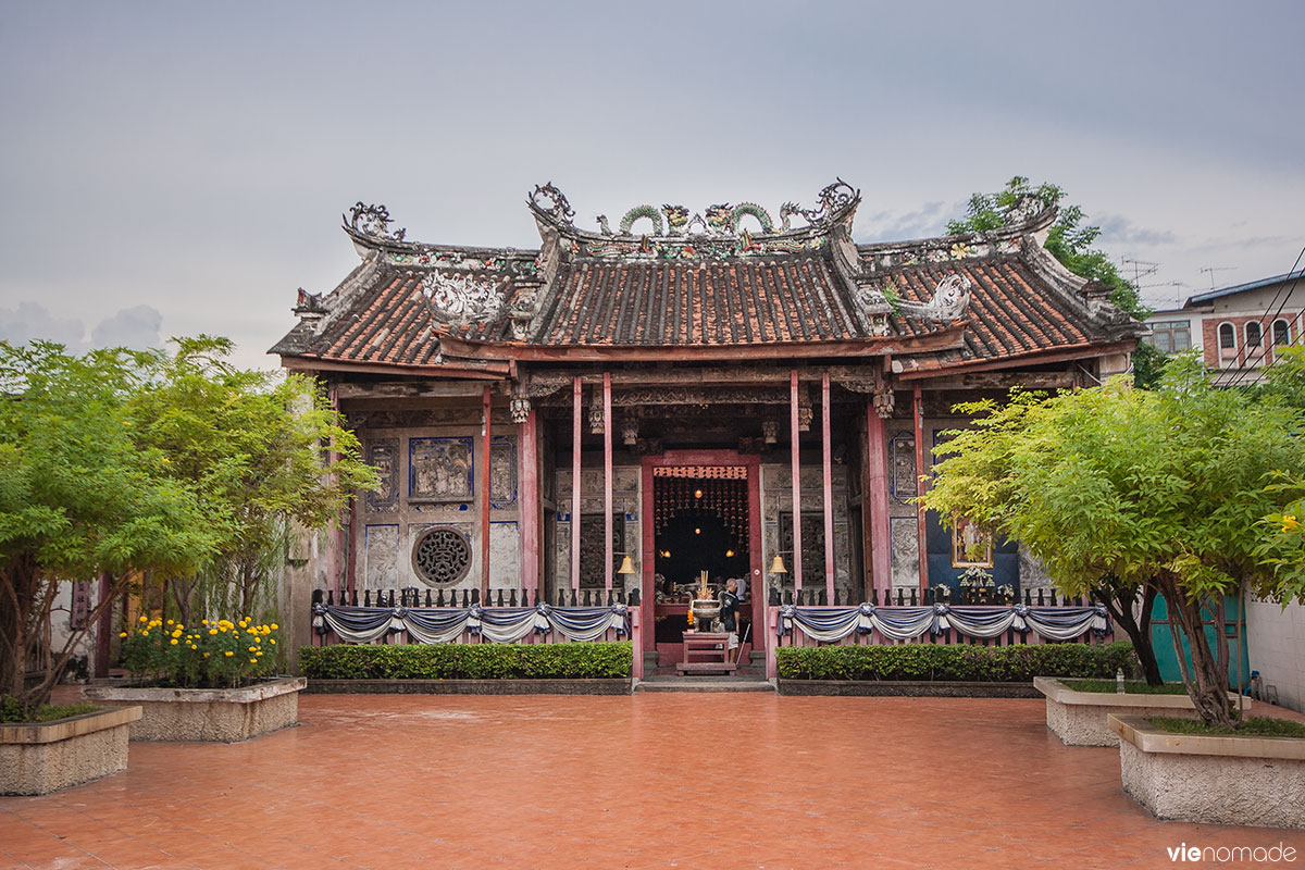 Temple chinois Kian Un Keng à Bangkok