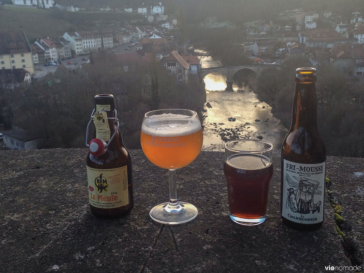 Bar du Belvédère à Fribourg, Suisse