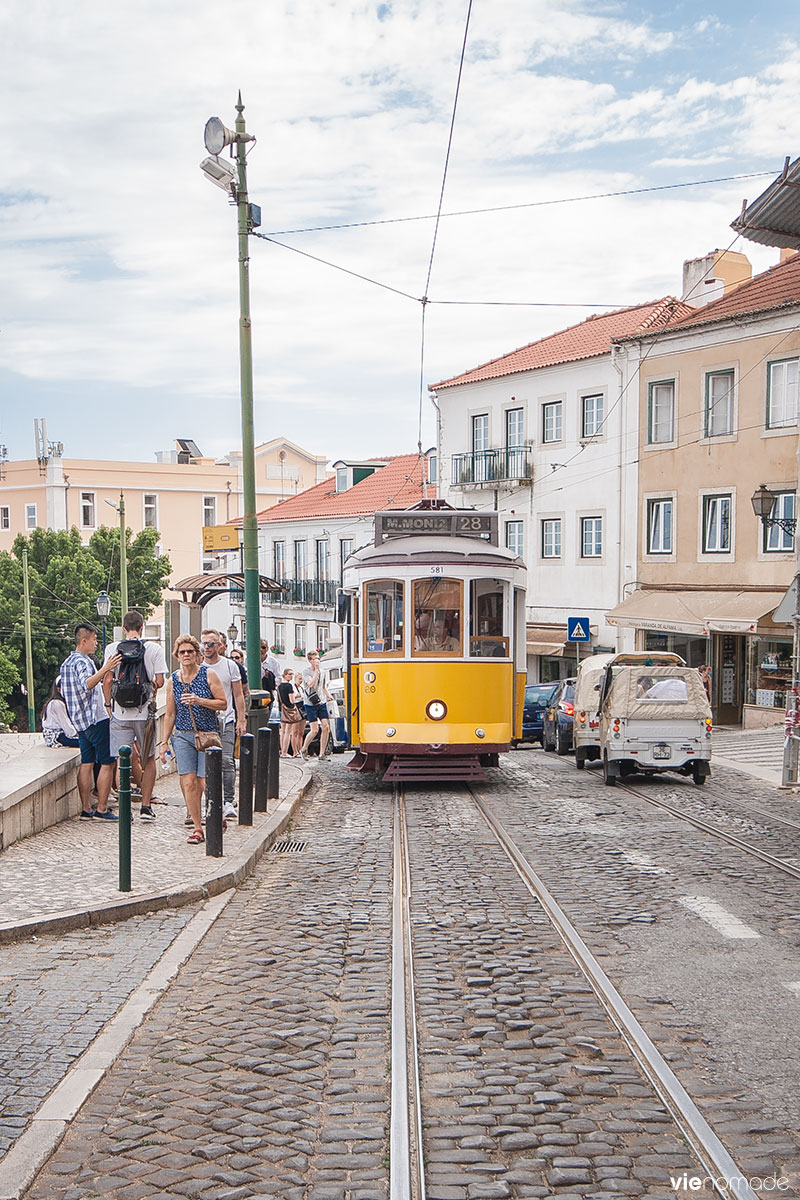 Le tramway de Lisbonne