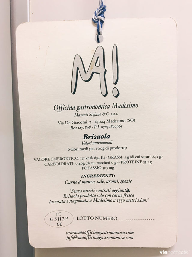 Ma!Officina, produits artisanaux de la Valtellina à Madesimo