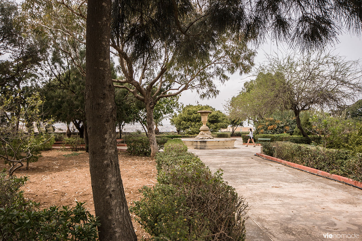 Jardin botanique à la Valette, Malte