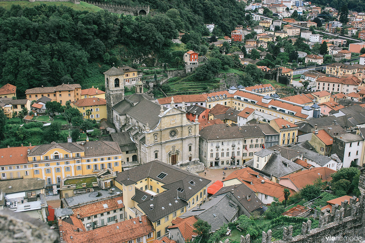 Randonner au Tessin: Bellinzona