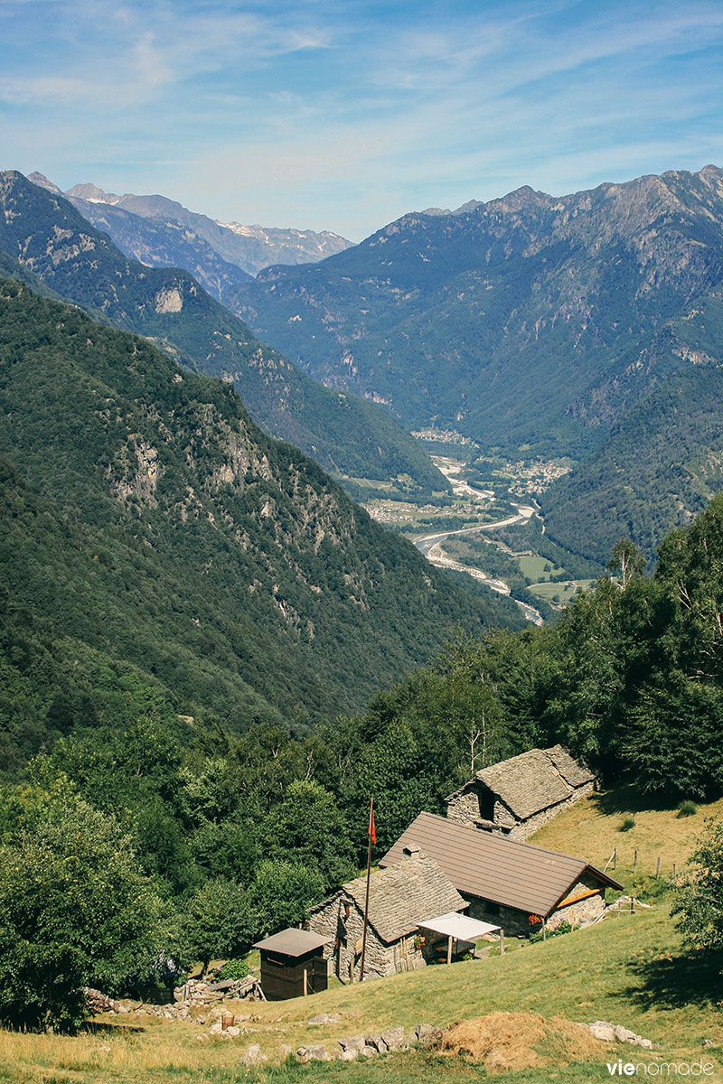 Randonnée en Suisse, dans les Alpes