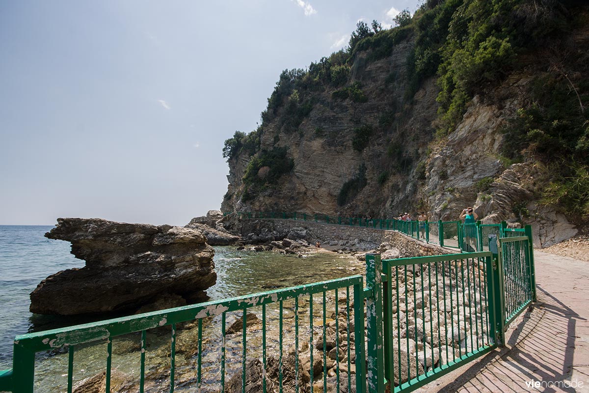 Plage à Budva