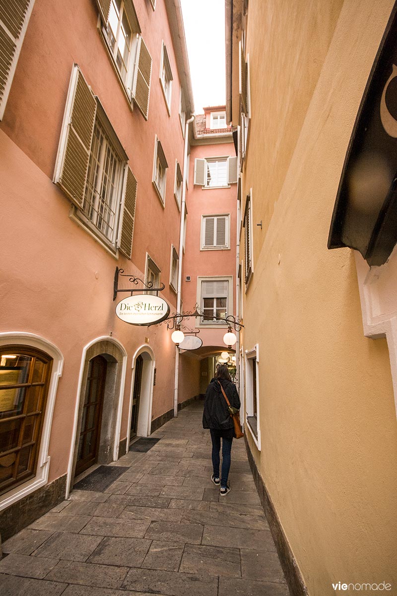Cours intérieures et passages de Graz