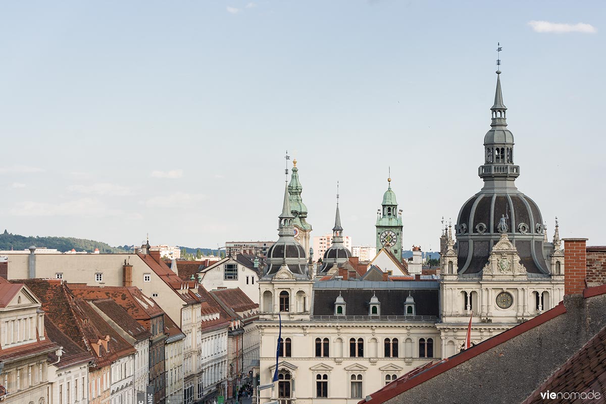 Panorama de Graz du Freiblick