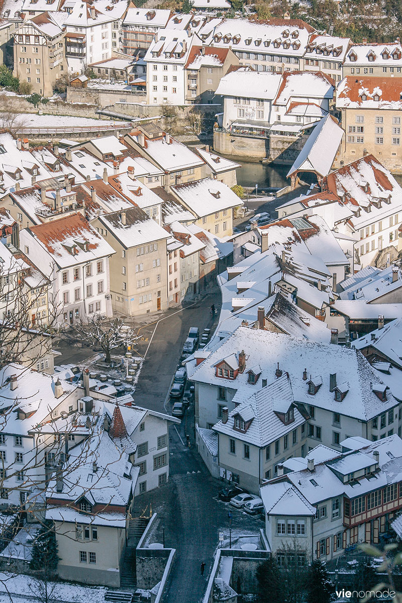 Basse-Ville de Fribourg, Suisse