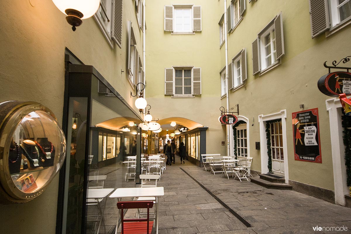Cours intérieures et passages de Graz
