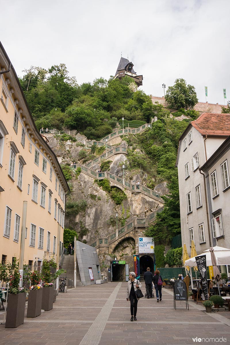 Schlossberg à Graz