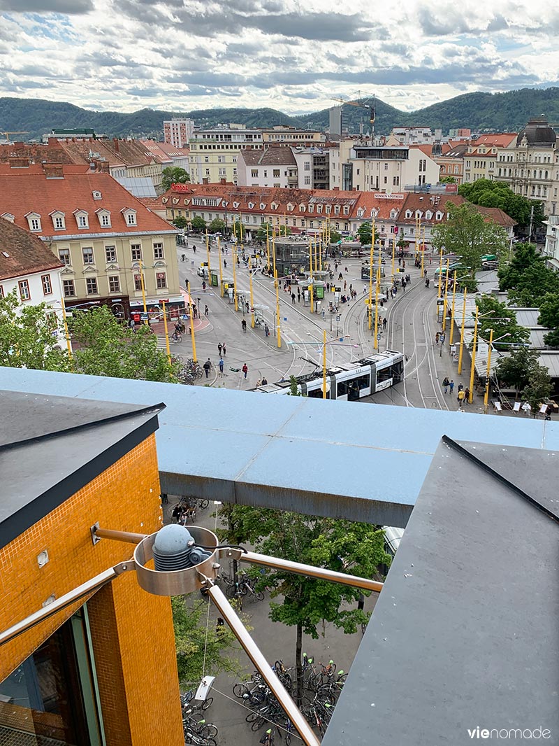 Area 5, un restaurant avec vue sur Graz