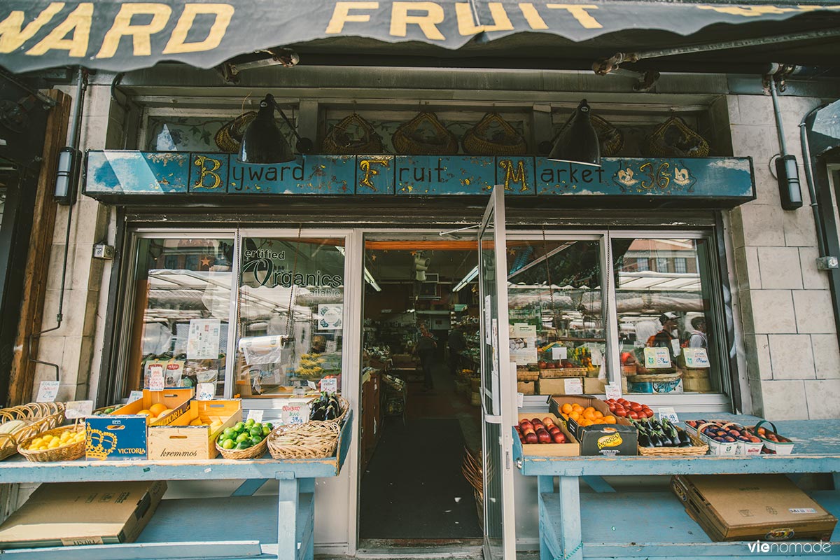 Fruits et légumes du Marché By à Ottawa