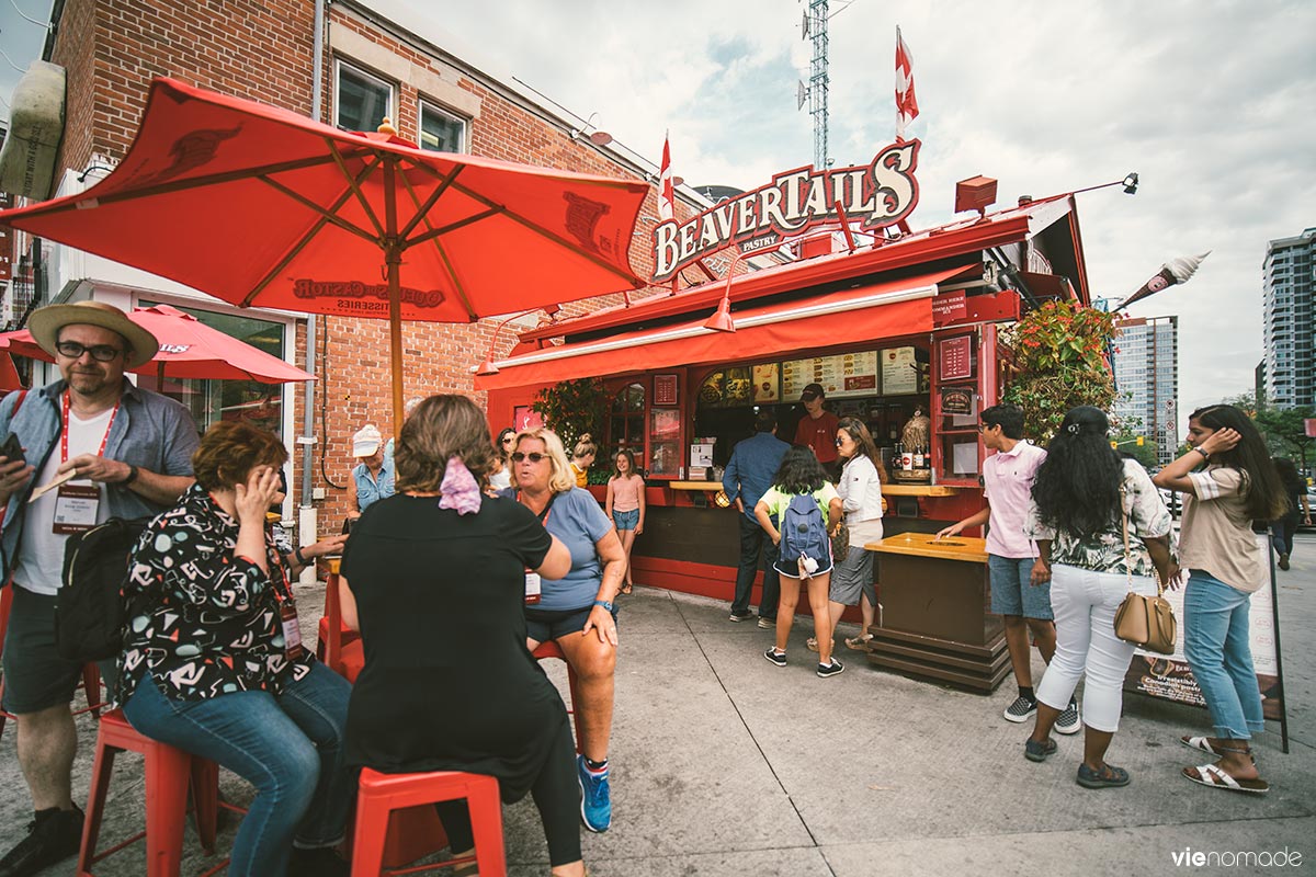 Queues de castor (BeaverTails) à Ottawa