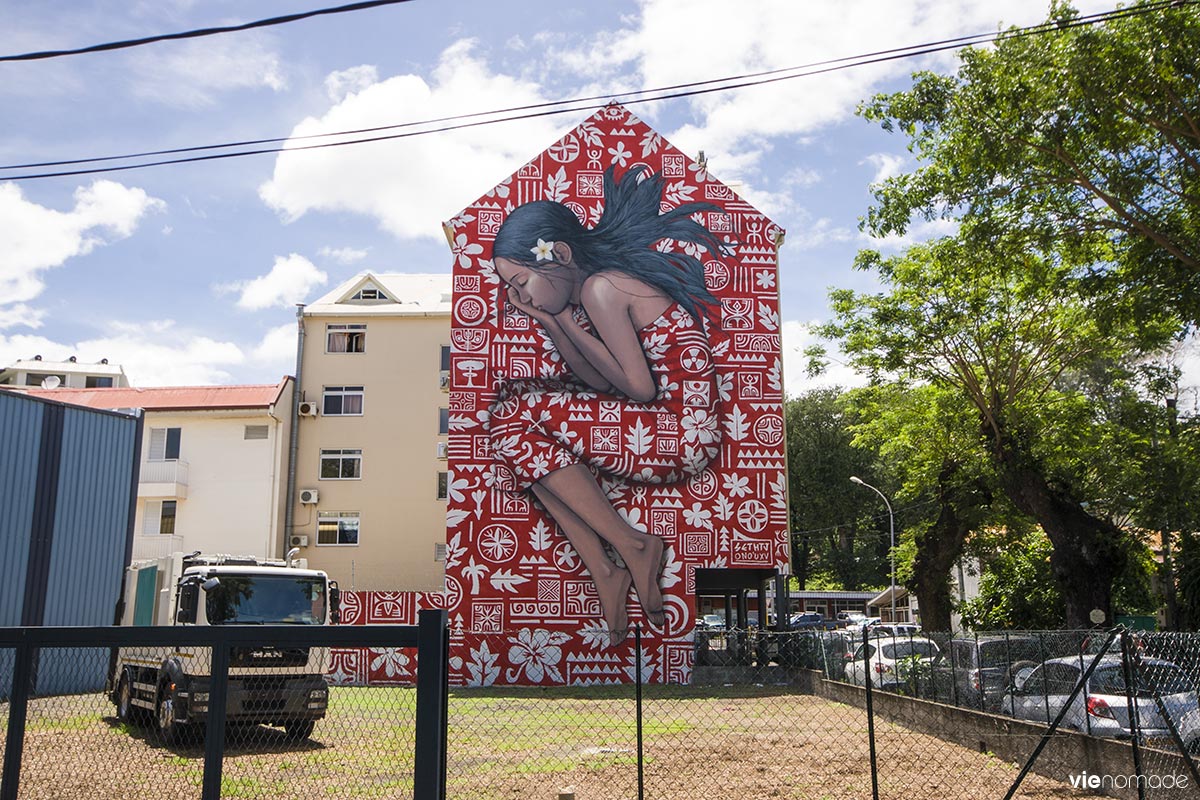 Street art à Papeete, tahiti