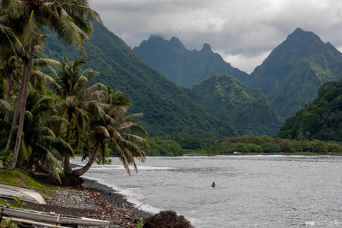 Village de Tautira, Tahiti Iti